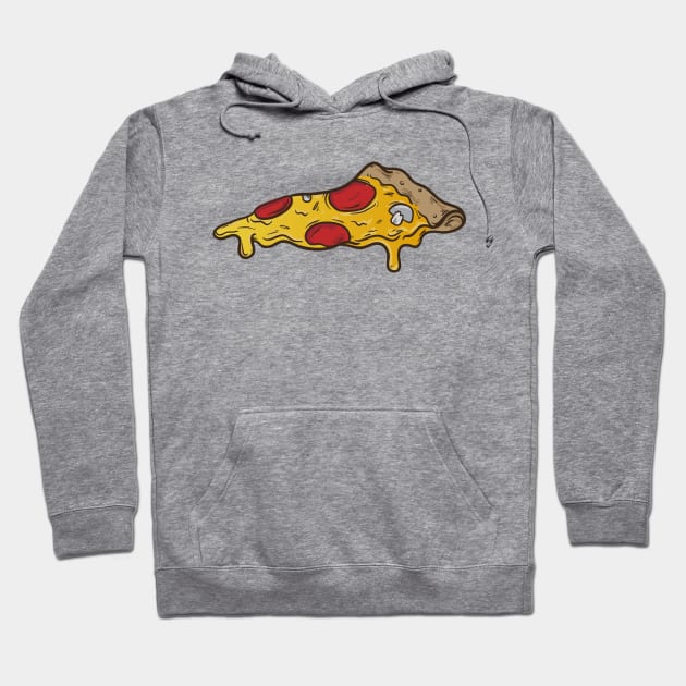 pizza plane of cheese Hoodie by ff1987